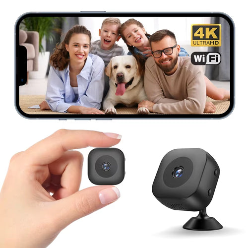 4K Smart Wireless Home Surveillance HD Camera Battery Camera Indoor Outdoor Security Monitor for Home Theft Prevention
